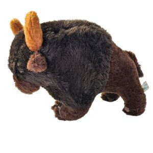 Dakin Pillow Pets Buffalo Plush Stuffed Animal Vintage 1975 Bison Yellowstone